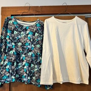 Pima Cotton long sleeve Tees